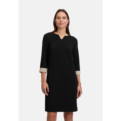 Robe noire avec poches cheap