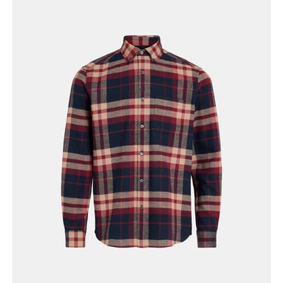 Chemise droite tiflaro 1 tartan coton GALERIES LAFAYETTE