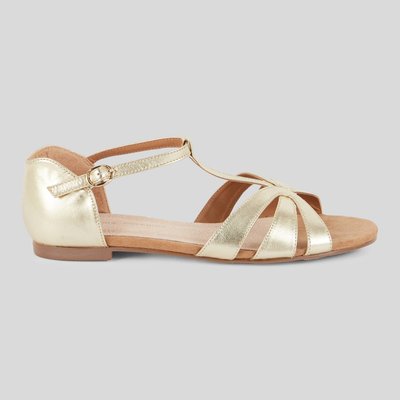 Sandales, cuir responsable MONOPRIX