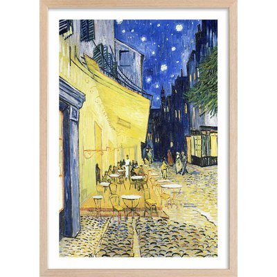 Affiche Le Café Arles par Vincent van Gogh HEXOA