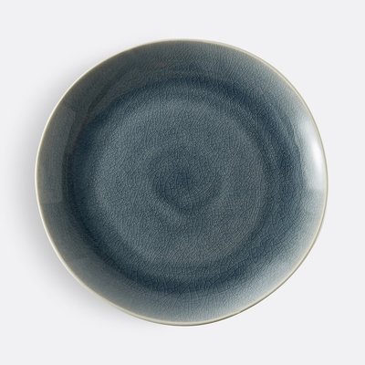 4er-Set flache Teller GOGAIN mit Craquelé-Glasur LA REDOUTE INTERIEURS