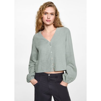 Blouse manches bouffantes MANGO TEEN