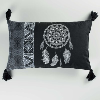 Coussin Pompons Collection Attrape-reves Ista DOUCEUR D'INTÉRIEUR