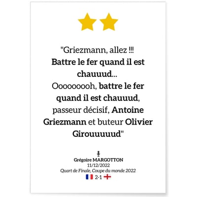 Affiche Battre le fer quand il est chaud L'AFFICHERIE