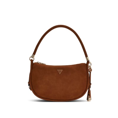Sac À Bandoulière En Suédine Synthétique Danya GUESS