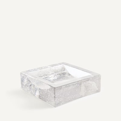 Casare Hand-Blown Glass Desk Tidy AM.PM