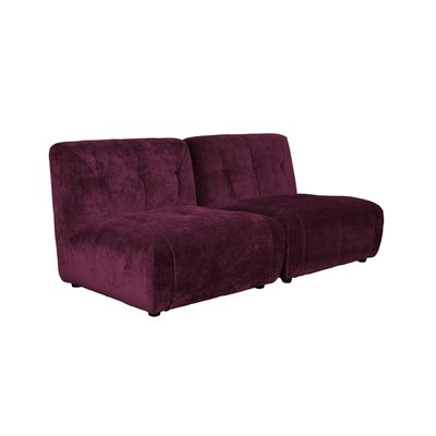 Canapé modulable velours 2 modules - GIADA DUTCHBONE