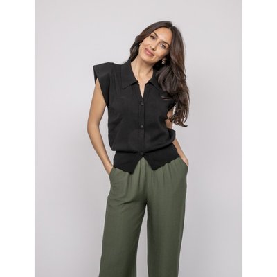 Gilet Sans Manches Col Polo Farda DONA LISA