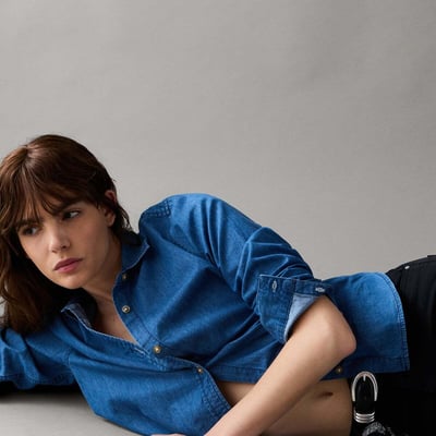 Chemise Coupe Regular En Denim PEPE JEANS