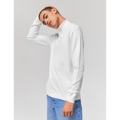 Col roulé lacoste blanc homme discount
