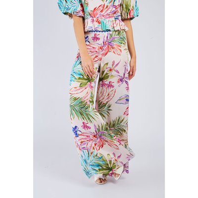 Pantalon évasé imprimé DANCING DERHY