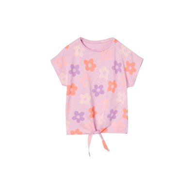 T-shirt imprimé avec noeud fantaisie VERTBAUDET
