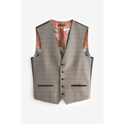 Costume à carreaux avec liserés  gilet NEXT