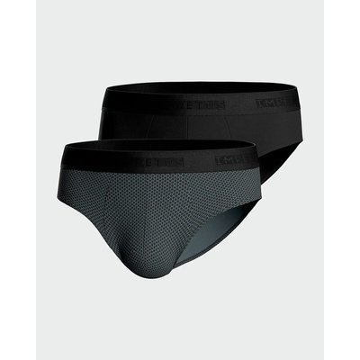Lot de 2 slips 1 imprimé et 1 uni IMPETUS