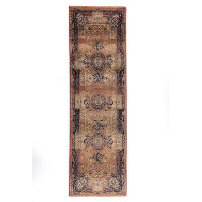 Tapis Gabiro Medaillon, tissé, rond THEKO