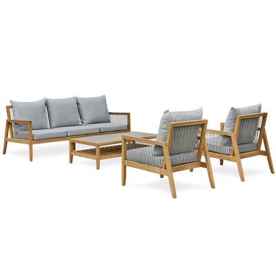 Salon de jardin bas 5 places FUNA REMARQUABLE