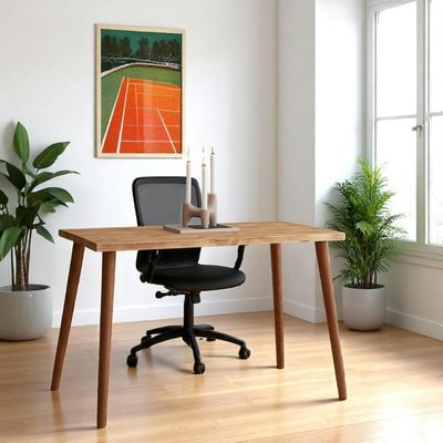 Petit bureau en bois clair - style moderne SITIA PIER IMPORT