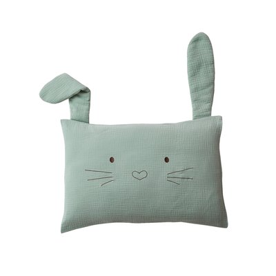 Taie D'oreiller En Gaze De Coton Menthe A L'eau Oeko-tex® VERTBAUDET