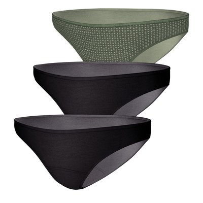 Culottes mentruelles, lot de 3,  coton bio ATHENA