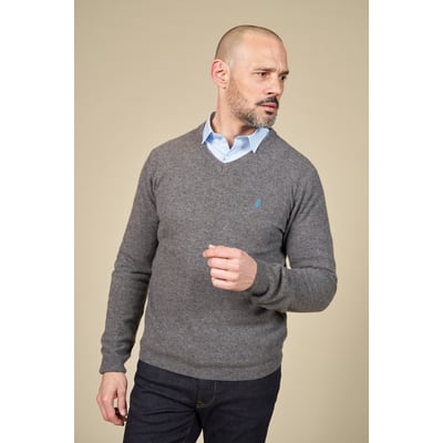 Pull col V laine MCS