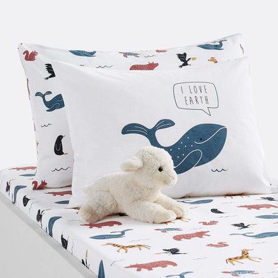 Earth Animal 100% Organic Cotton Pillowcase LA REDOUTE INTERIEURS
