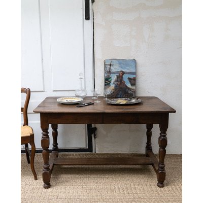Table à manger en bois Romy N°275 - Bon état DEBONGOUT