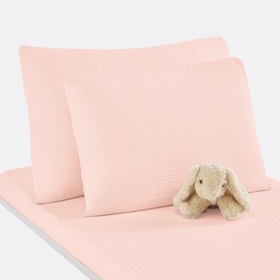 Baby-Kissenbezug Kumla, Baumwoll-Musselin LA REDOUTE INTERIEURS
