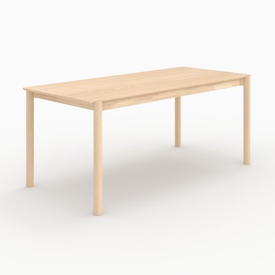 Table rectangulaire en bois de frêne 6 places - IRÈNE RENDEZ-VOUS DÉCO