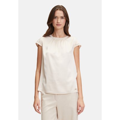 T-shirt façon blouse à garniture textile BETTY & CO