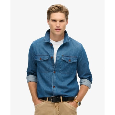 The Merchant Store - Surchemise indigo SUPERDRY