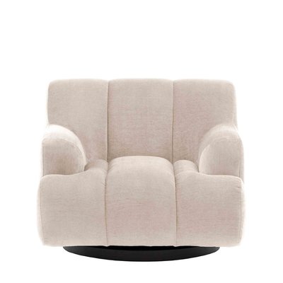Cosmo Velvet Chenille Sculptural Armchair ÉDITÉ