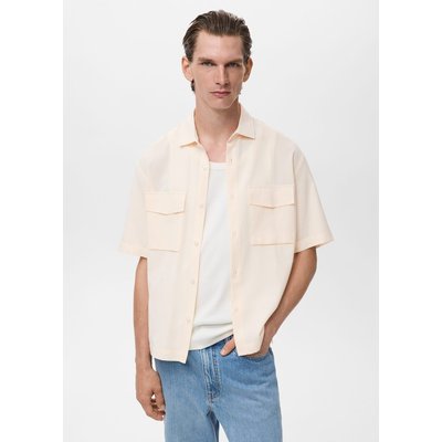 Chemise regular fit coton poche MANGO MAN