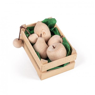 Petite cagette fruits bois naturel ERZI