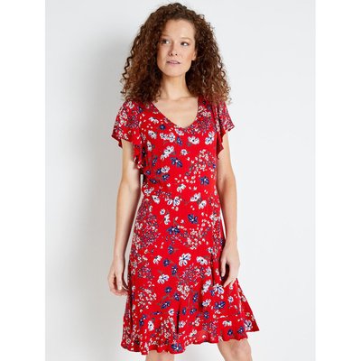Robe Volantée Encolure V KOCOON