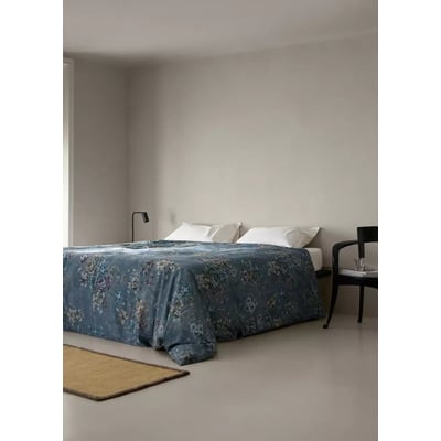 Housse de couette 100 % coton floral Lit 150/160 cm MANGO HOME