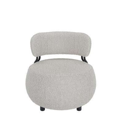 Fauteuil rond en laine bouclée - MIA POTIRON PARIS