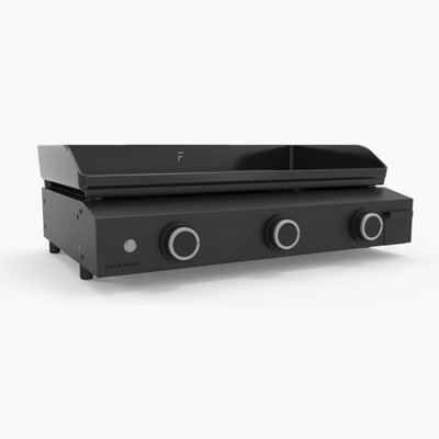 Plancha gaz  ORIGIN 75 Acier noir FORGE ADOUR