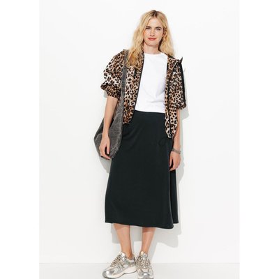 Jupe midi unie PROMOD