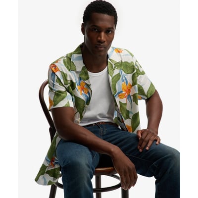 Chemise à Manches Courtes Imprimé Hawaïen SUPERDRY