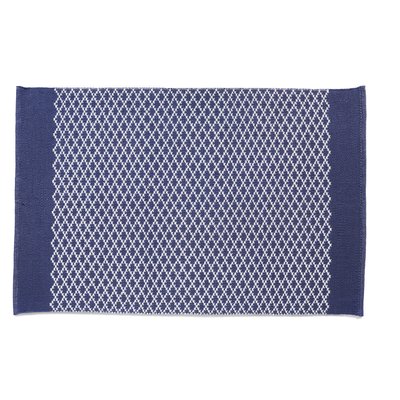 Recycled Woven Trellis Pattern Rug HUG RUG WOVEN
