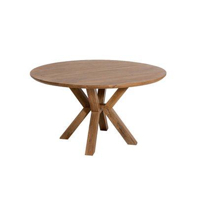 Table à manger ronde en manguier  MALOÉ MADE IN MEUBLES 
