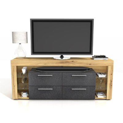 Meuble TV 4 Tiroirs 6 Niches - Vibio CALICOSY
