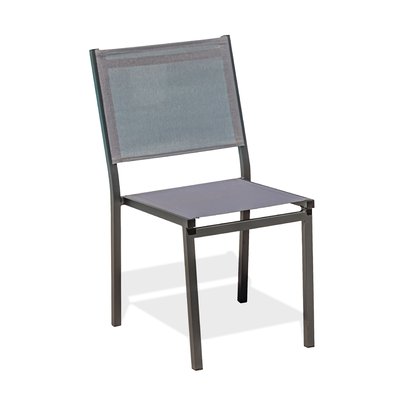 Chaise de jardin alu et textilène TOLEDE DCB GARDEN