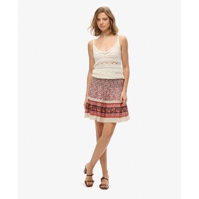 Mini-jupe patchwork SUPERDRY