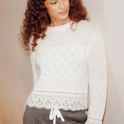 Pull ajouré effet superposé PROMOD