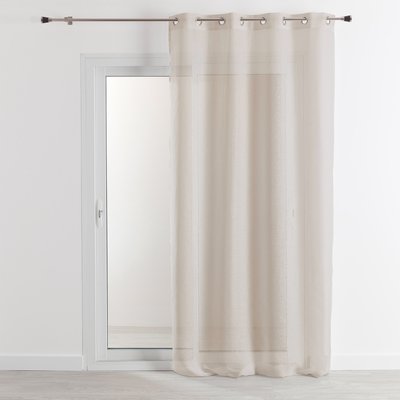 Rideau voilage 100% lin fluide HOME MAISON