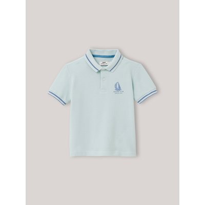 Polo en maille piquée en coton biologique CYRILLUS
