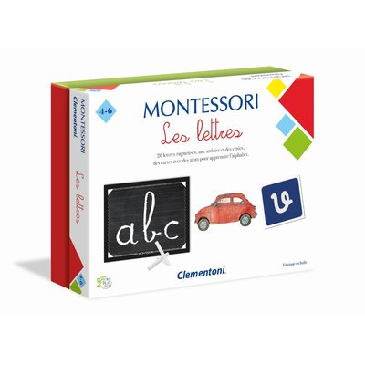 Les lettres - montessori CLEMENTONI