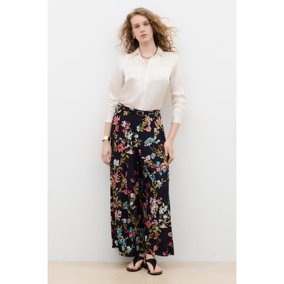 Pantalon large ceinturé PANTALON PINCEAU PRINT CAROLL