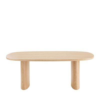 Table à manger 8 personnes ovale en bois - Serra HOUSE NORDIC